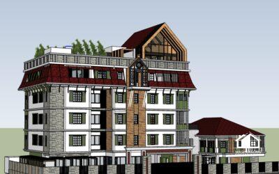 อาคารบ้านพักอาศัย คสล. 6ชั้น พระโขนง คลองตัน